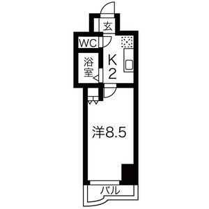 【間取り】 | ヴィラコスモス大曽根