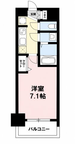 ディアレイシャス名古屋ステーションの間取り