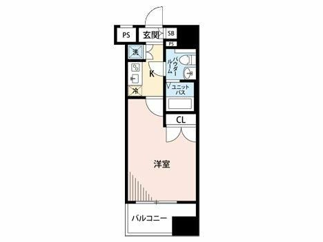 ヴィーダスカイコート品川の間取り