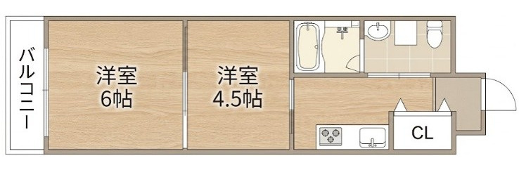 moco5の間取り