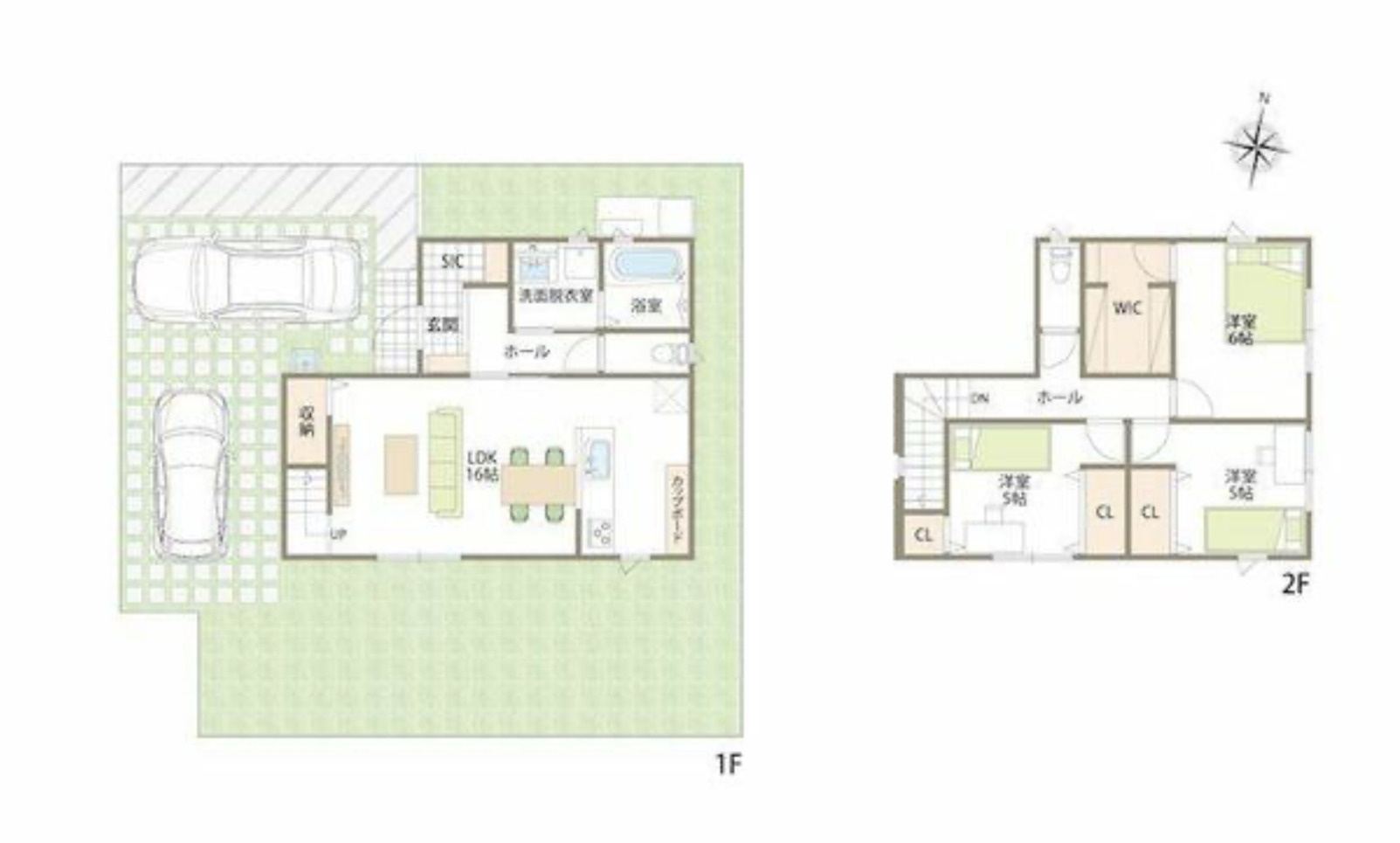 中古戸建　柏市酒井根7丁目の間取り