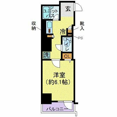 【間取り】 | プレール・ドゥーク蒲田Ⅱ
