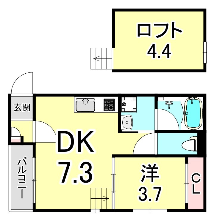 フィオーレの間取り
