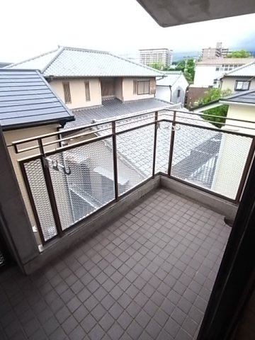パラドス甲東園のバルコニー