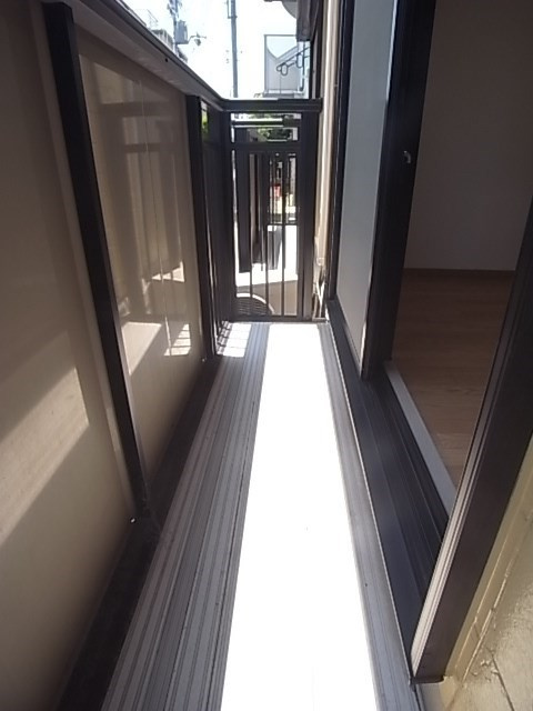 エトワール夙川のバルコニー