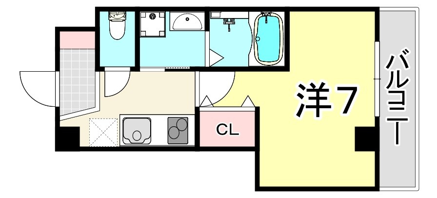 AILE魚崎南の間取り