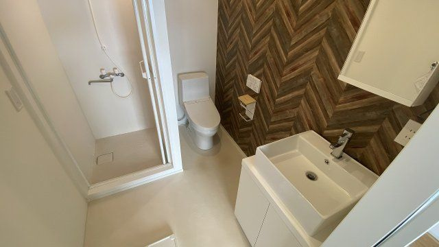 六甲台ベネフィックの洗面所