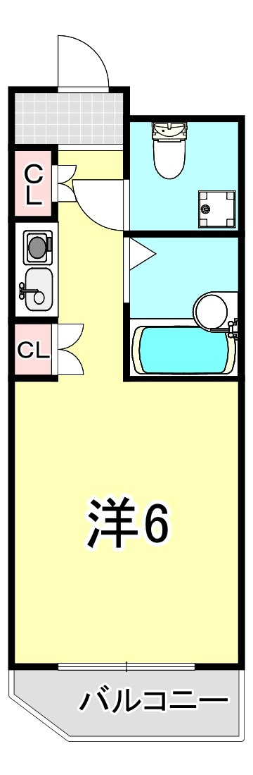 アート永和青木の間取り