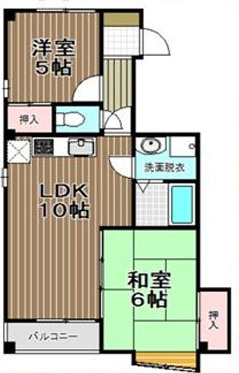 高橋マンションの間取り