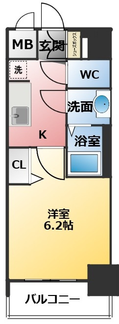 プレサンス鶴舞駅前レジスの間取り