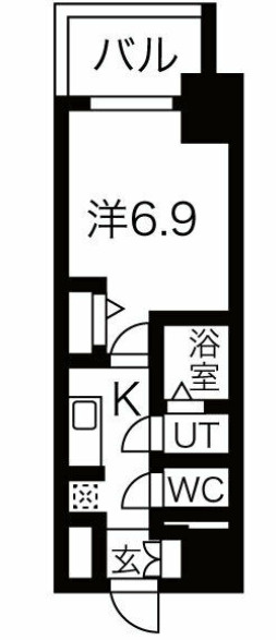 ファステート名古屋駅前ドリームの間取り