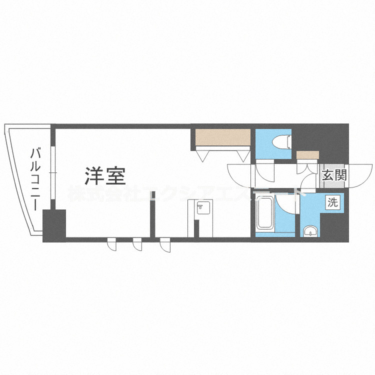 セレッソコート上本町EASTの間取り