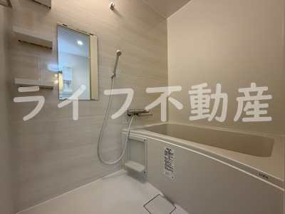 オリエントマンションの浴室|ゆったり過ごせるお風呂です