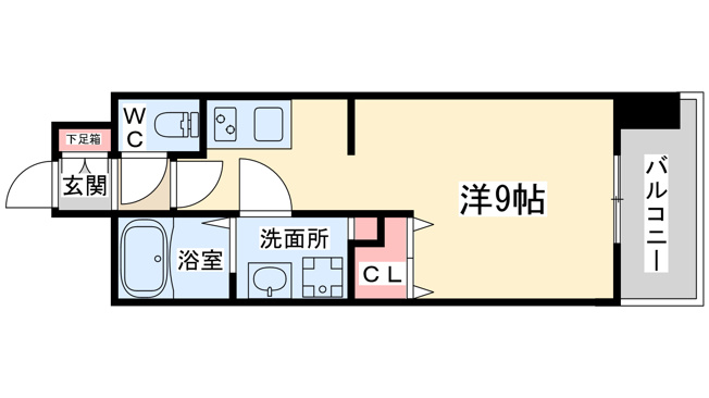【間取り】 | エス・キュート梅田中崎町