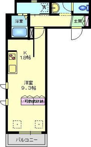 コムメゾン島津山の間取り|★角部屋★