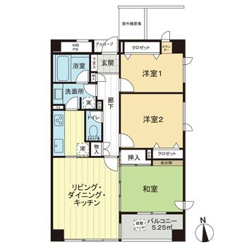 グランドメゾン高円寺南の間取り