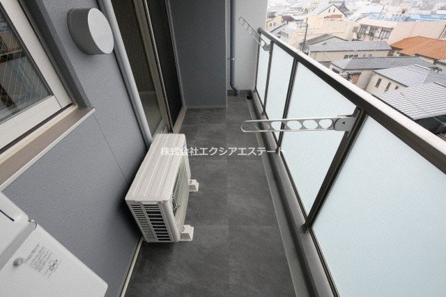 Miele昭和町のバルコニー