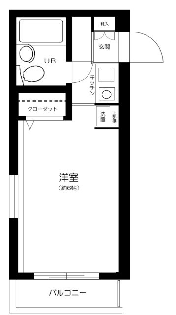 エクセレントハイム下高井戸の間取り