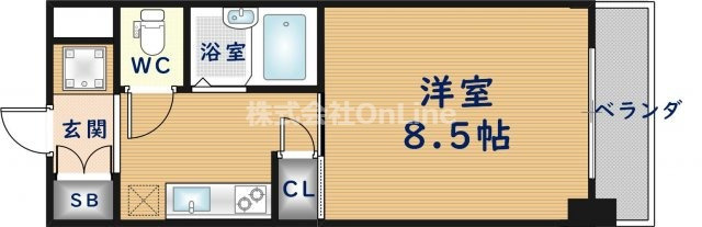 ロータリーマンション長田東の間取り