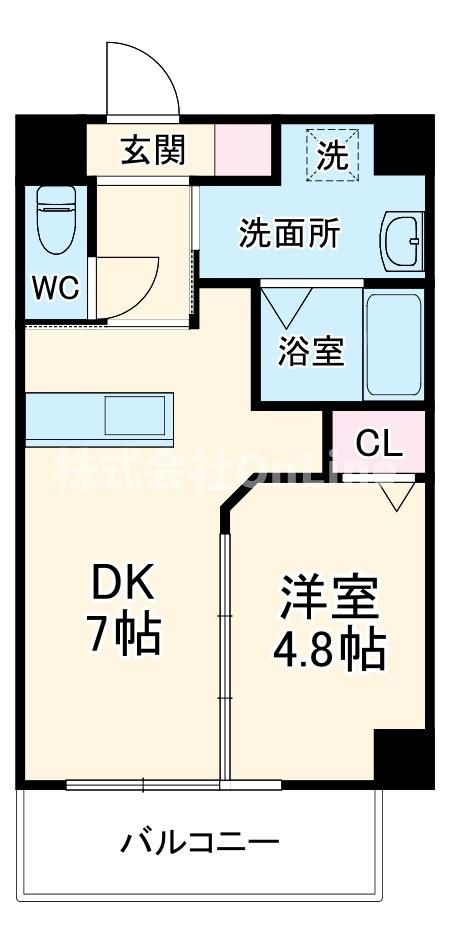 Brillante東花園の間取り