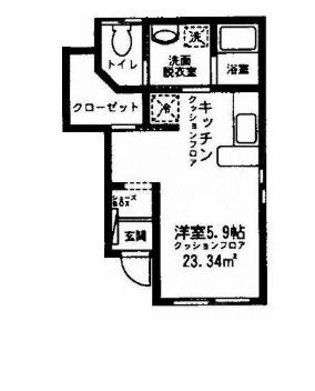 la casaの間取り