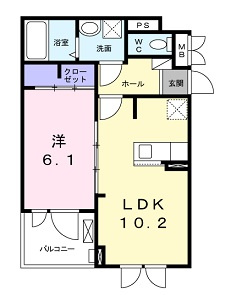 ユーキー・フカワの間取り