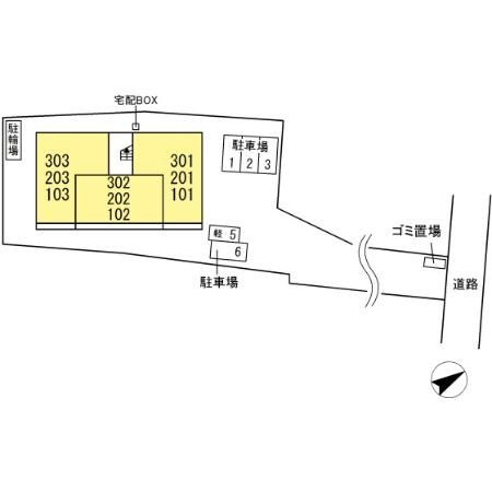 プランドールＭの区画図