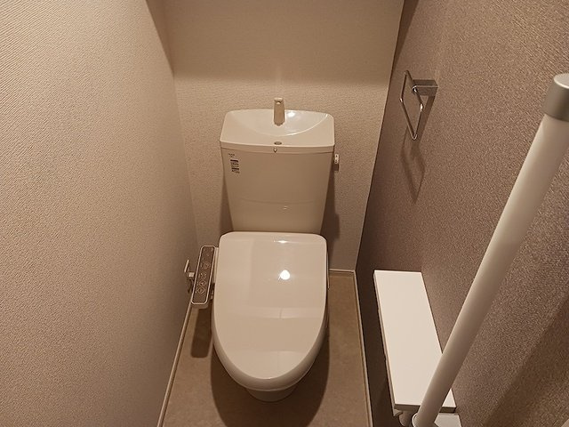 セルティーガのトイレ|落ち着いた色調のトイレです