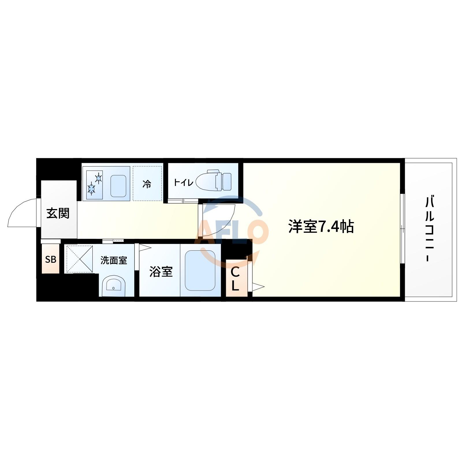 プレイシズ新大阪の間取り|プレイシズ新大阪　間取り