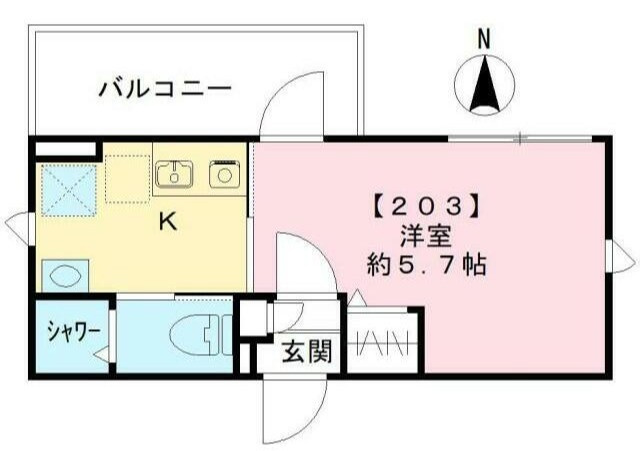 【間取り】 | ＴＨＥ　ＲＯＯＭ’Ｓ大森町駅前