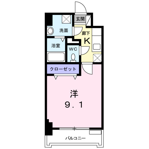 ＥＬＥＶＩＴＡ弥永の間取り