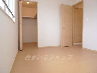アヴェイラブル　Ａ棟の寝室|ウォークインクローゼットあり