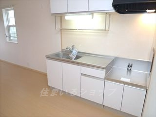 アヴェイラブル　Ａ棟のキッチン|浄水器一体型シャワー水栓