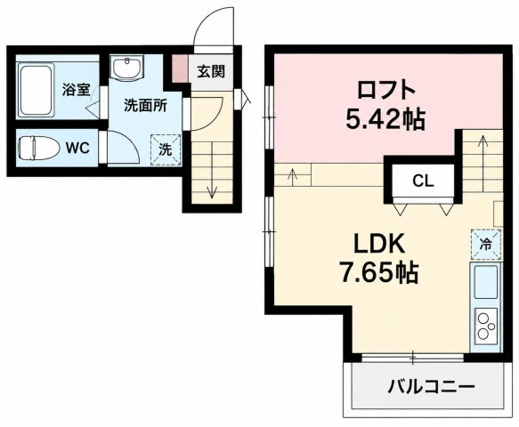 Lucia Hills中村日赤(ルチアヒルズ中村日赤)の間取り