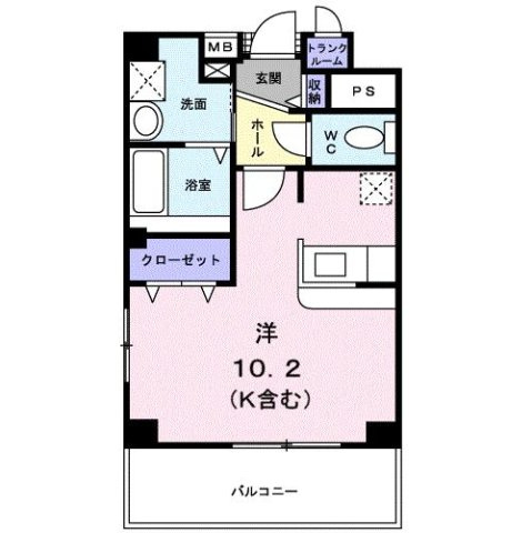 Ｋ・Ｏ　レーベンの間取り