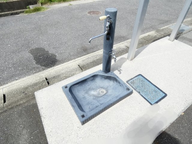 ダルメシアン　ハウスの駐車場