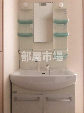 エバーグリーンの洗面所