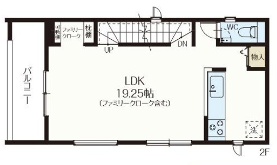 【仲介手数料無料】所沢くすのき台全３棟Ａ号棟　所沢市の不動産なら西武ハウジングの間取り