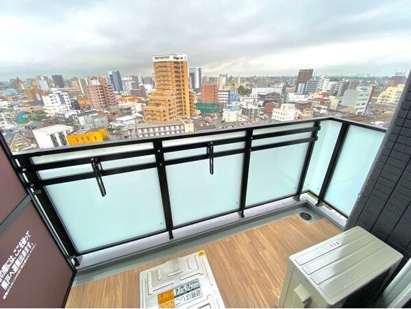 S-RESIDENCE名駅Northのバルコニー