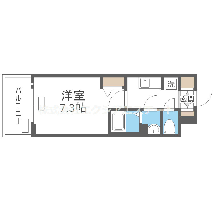 レシオス天王寺の間取り