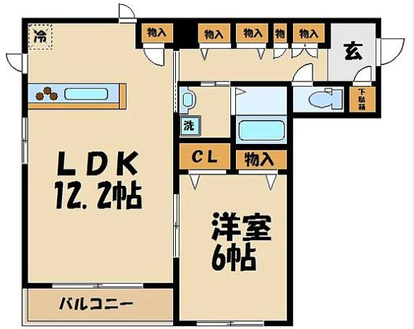 【間取り】 | ピエス南烏山