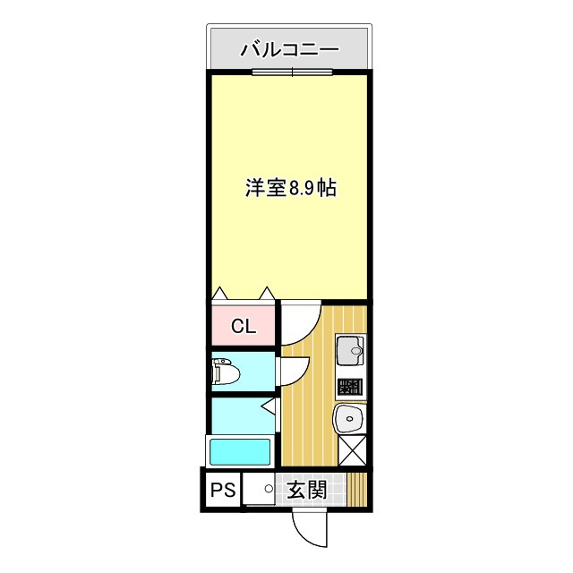 ソレアード広野の間取り