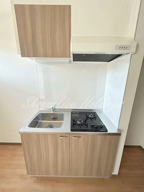藤沢市藤沢１丁目のアパートのキッチン