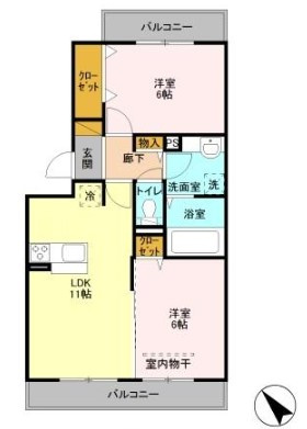 AlbaGrandeの間取り