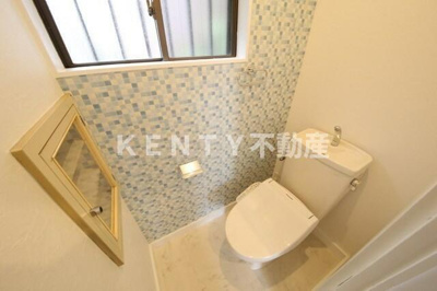 【トイレ】 | 西六郷3-10-18戸建 | 落ち着いたトイレです