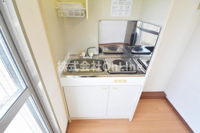 東大阪市下小阪３丁目の賃貸マンションのキッチン