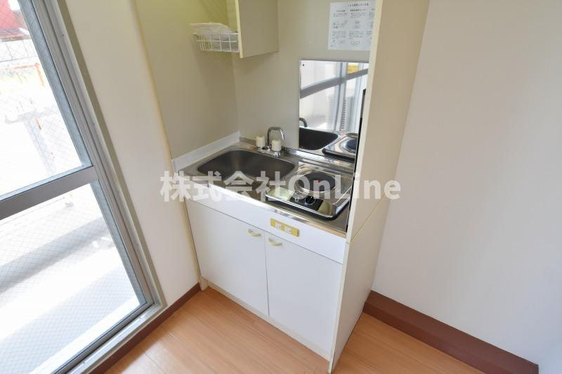 東大阪市下小阪３丁目の賃貸マンションのキッチン