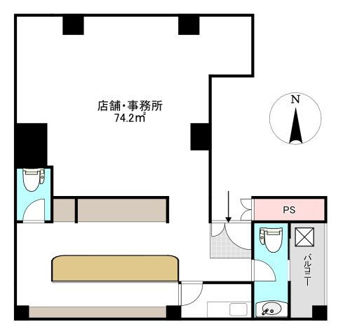 AMUSE-1の間取り