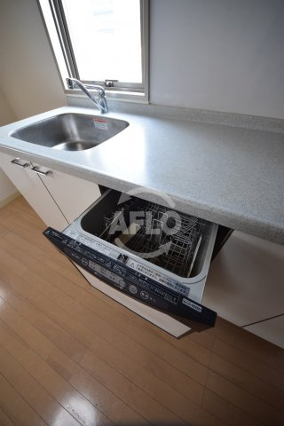 レバンガAP桜川FOXのキッチン|レバンガAP桜川FOX　食器洗浄機付システムキッチン
