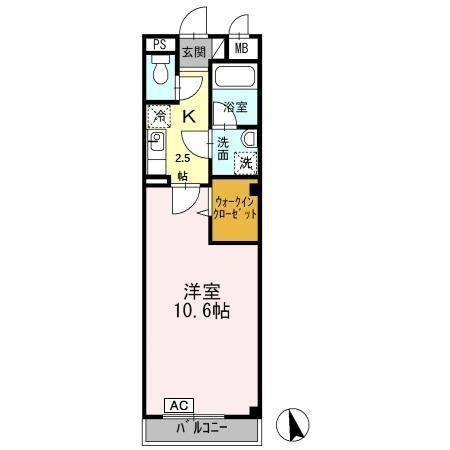 プチコートの間取り